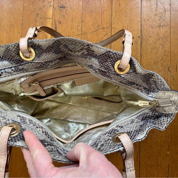 Michael Kors Snakeskin Purse - Picture 4 of 6